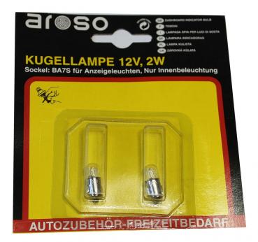 Kugellampe 12 V / 2 Watt
